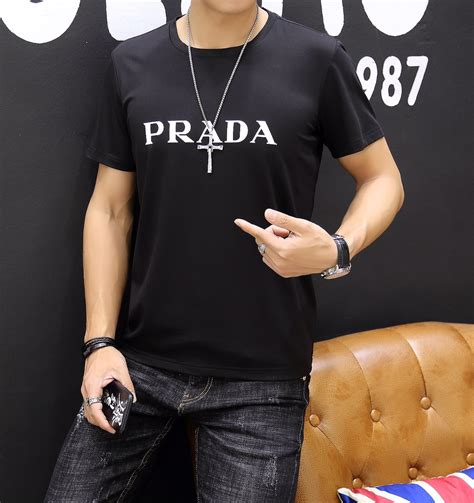 prada t shirt replica|prada shirt men price.